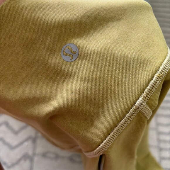 Lululemon Wunder Train Leggings Yellow Pear 28" Size 6 - Picture 2 of 4
